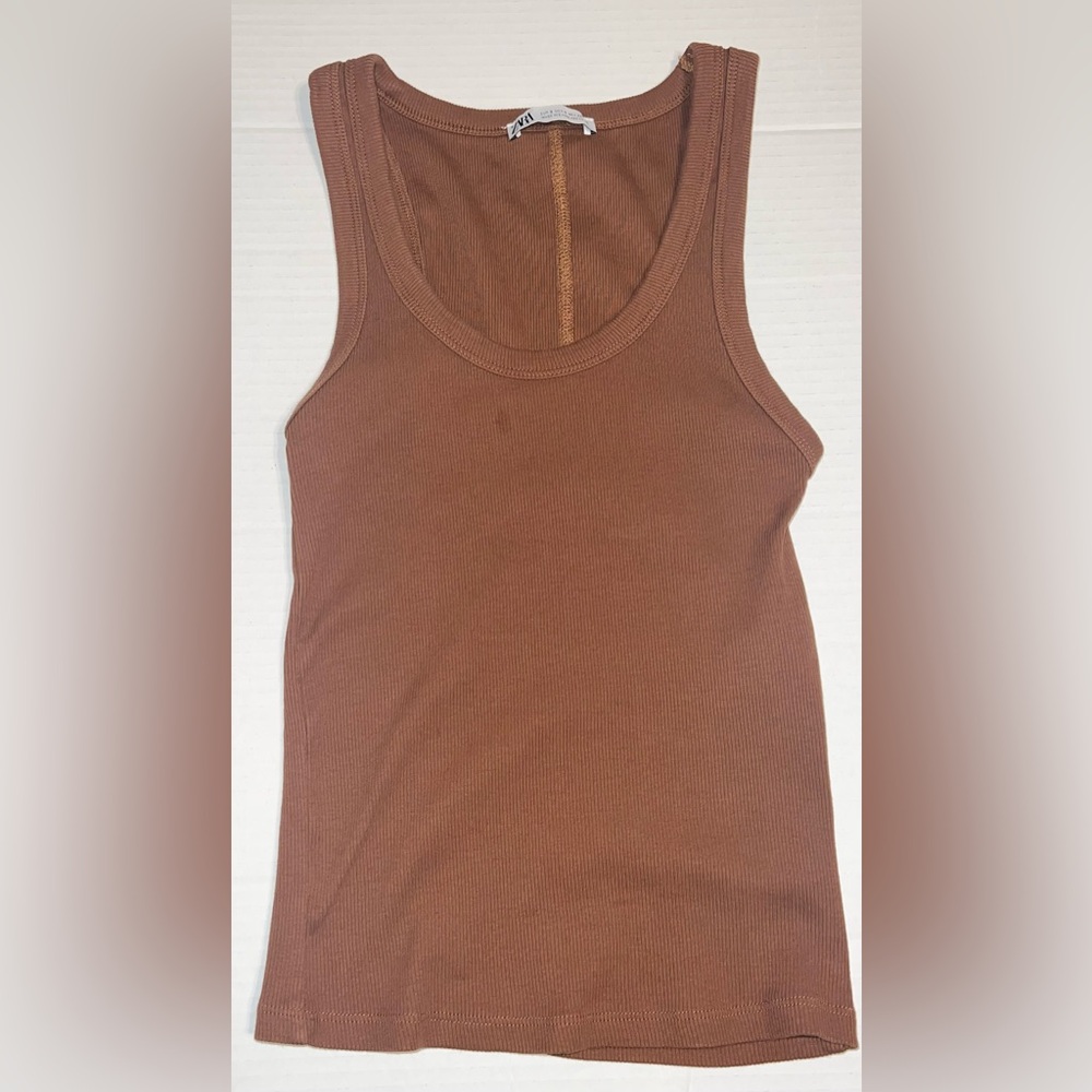 Three Ribbed Tank Tops, Size Small - Picture 6 of 7